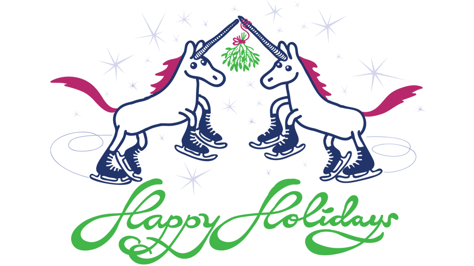 The Whitehouse Post Holiday Card, Unicorn 2012 - blog